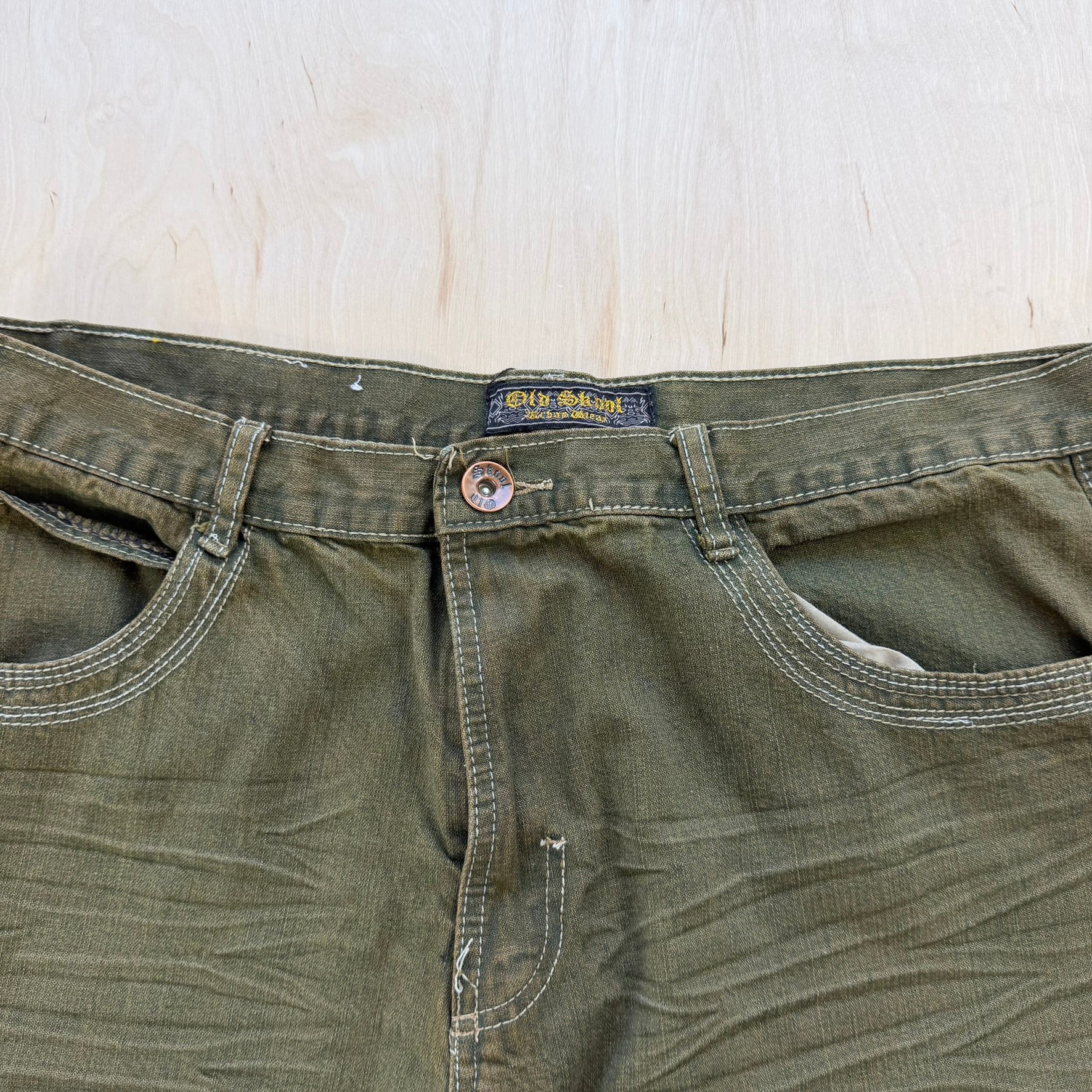 J- Vintage Old Skool Urban Wear Baggy Jorts - 38 waist 15 inseam