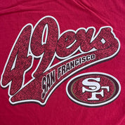 J- Vintage San Francisco 49ers NFL Logo 7 Graphic Logo Tee - XL