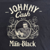 J- Vintage Johnny Cash The Man In Black Graphic Tee - XL