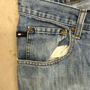 J- Vintage Tommy Hilfiger Baggy Jeans - 38x32