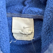 J- Vintage Nike Embroidered Swoosh Made In Canada Blue Hoodie - M