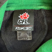 J- Vintage Saskatchewan CFL Reebok Embroidered Text Hoodie - L