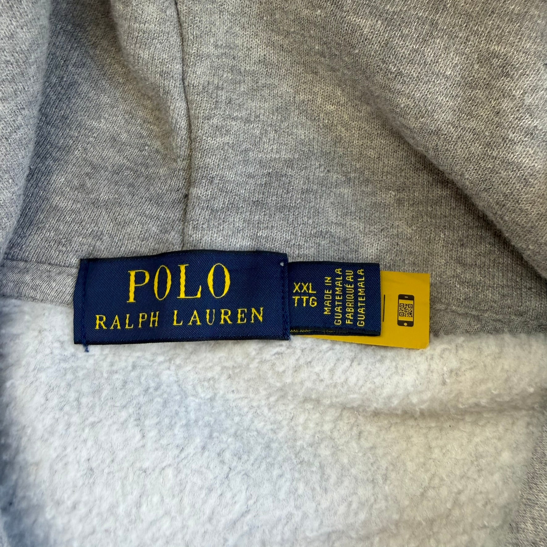 J- Vintage Polo RL Polo Bear Rugby Graphic Hoodie - 2XL