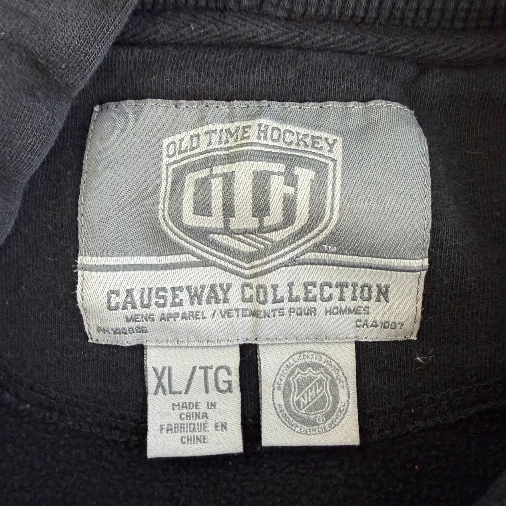 J- Vintage Ottawa Senator NHL Embroidered Graphic & Text Hoodie - XL