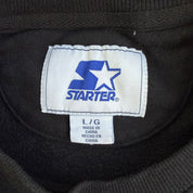 J- Vintage Pittsburgh Steelers NFL Starter Embroidered Logo Crewneck - L