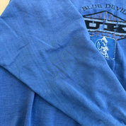 J- Vintage University Of Duke Blue Devils Starter Embroidered Graphic Crewneck - XL