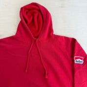 J- Vintage 90s Marlboro Country Store Embroidered Logo Hoodie - XL