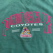 J- Vintage Phoenix Coyotes NHL Lee Embroidered Logo Graphic Crewneck - XL