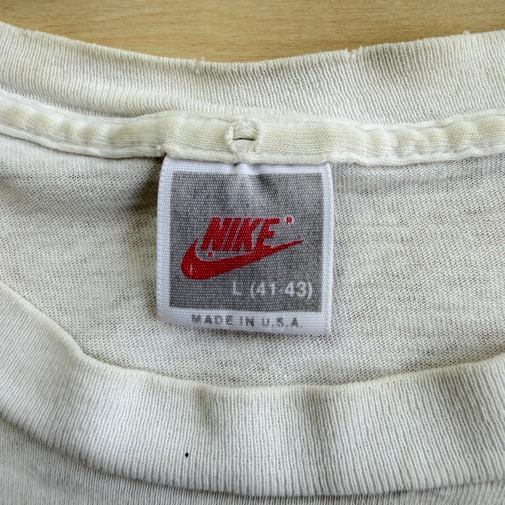 J- Vintage 90s Nike Bo Diddley You Don't Know Diddley Graphic Made In USA Single Stitch Tee - L