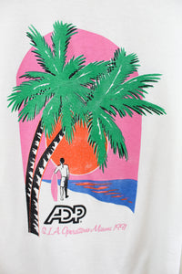 Z - Vintage Single Stitch 1991 ADP S.I.A Operation Miami Tee