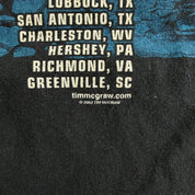 J- Vintage '03 Tim McGraw And The Dancehall Doctors Tour Graphic Tee - L