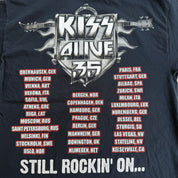 J- Vintage '08 Kiss Alive 35 Living Legends Tour Graphic Tee - L
