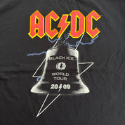 J- Vintage '09 AC/DC Black Ice World Tour Graphic Tee - XL