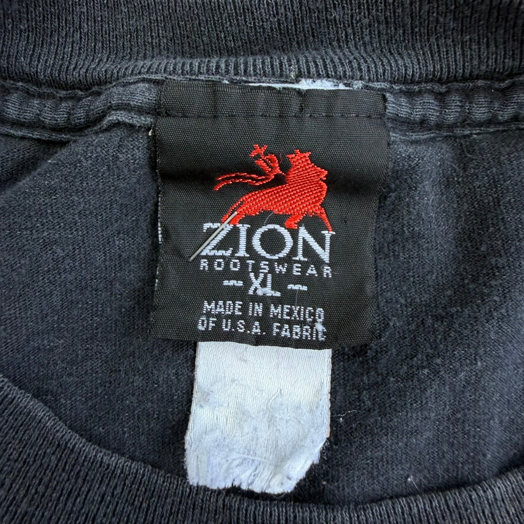 J- Vintage '03 Zion Bob Marley Get Up Stand Up Text & Graphic Tee - XL