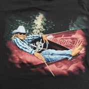 J- Vintage '95 Alan Jackson Everything I Love Picture Graphic Tee - L