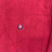 J- Vintage Chaps RL Embroidered Logo Red Knit Sweater - M