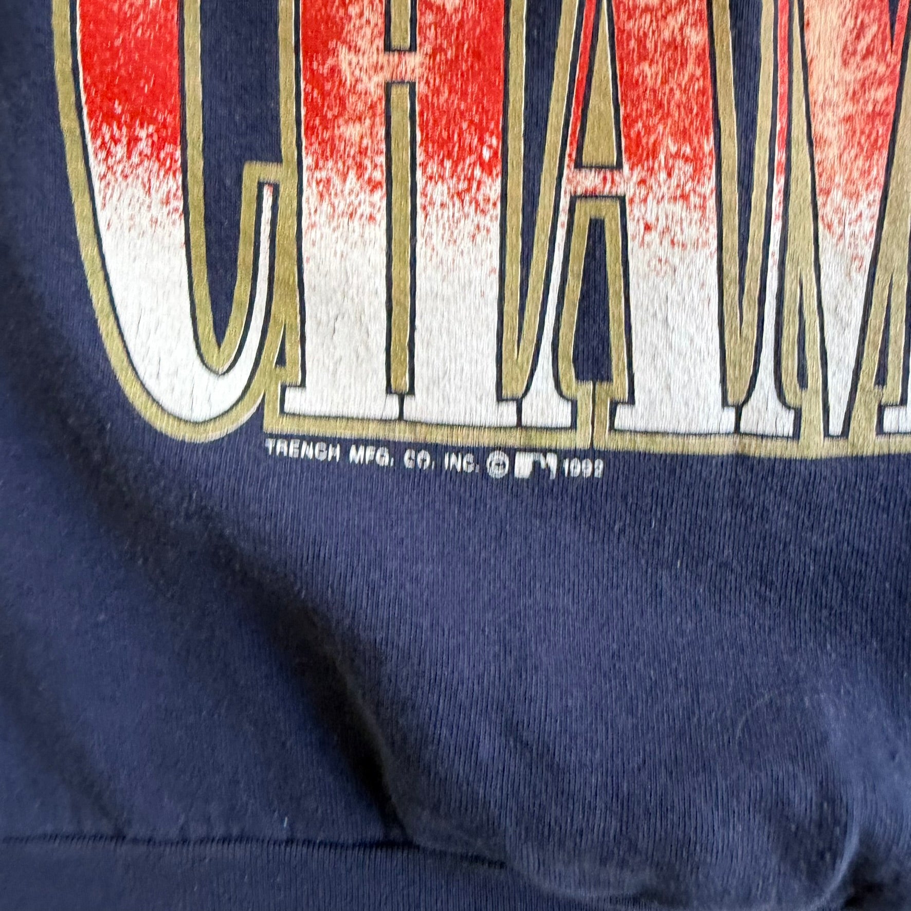 J- Vintage '92 Toronto Blue Jays MLB World Series Champions Crewneck - XL