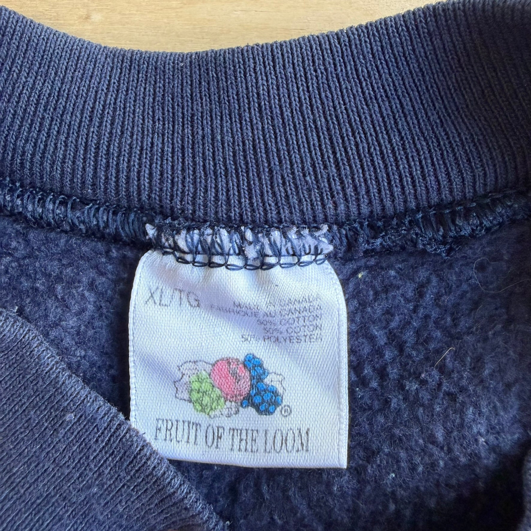 J- Vintage '92 Toronto Blue Jays MLB World Series Champions Crewneck - XL