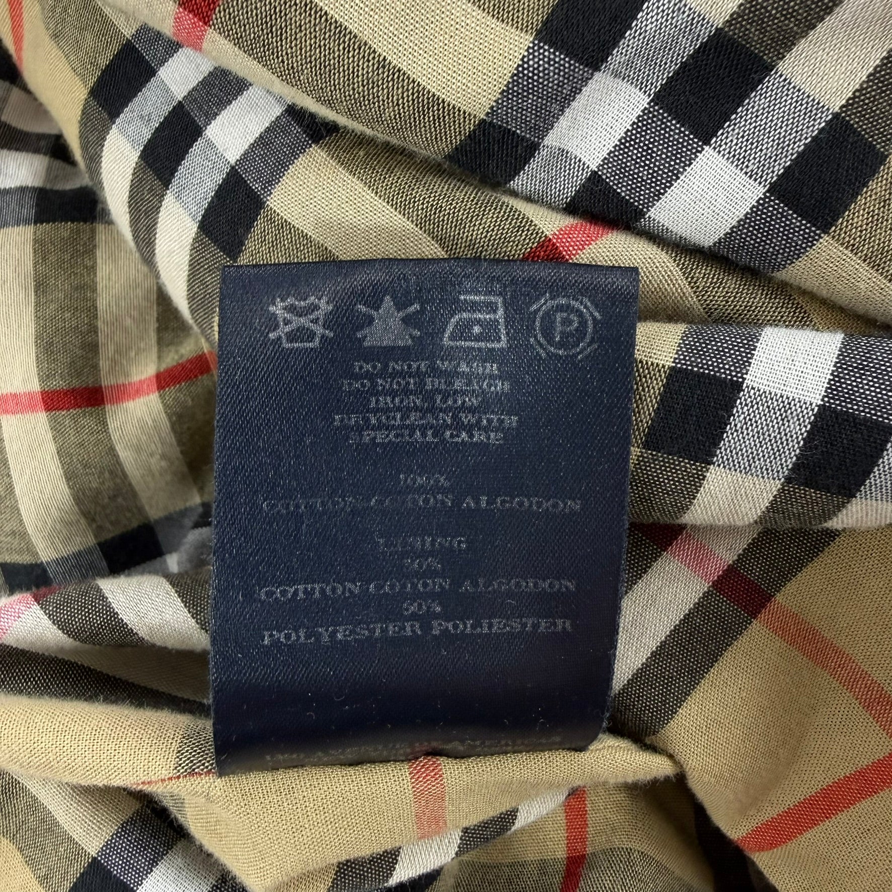 J- Vintage Women's Burberry Single Breasted Trench Coat - 12R (fits Women's M)