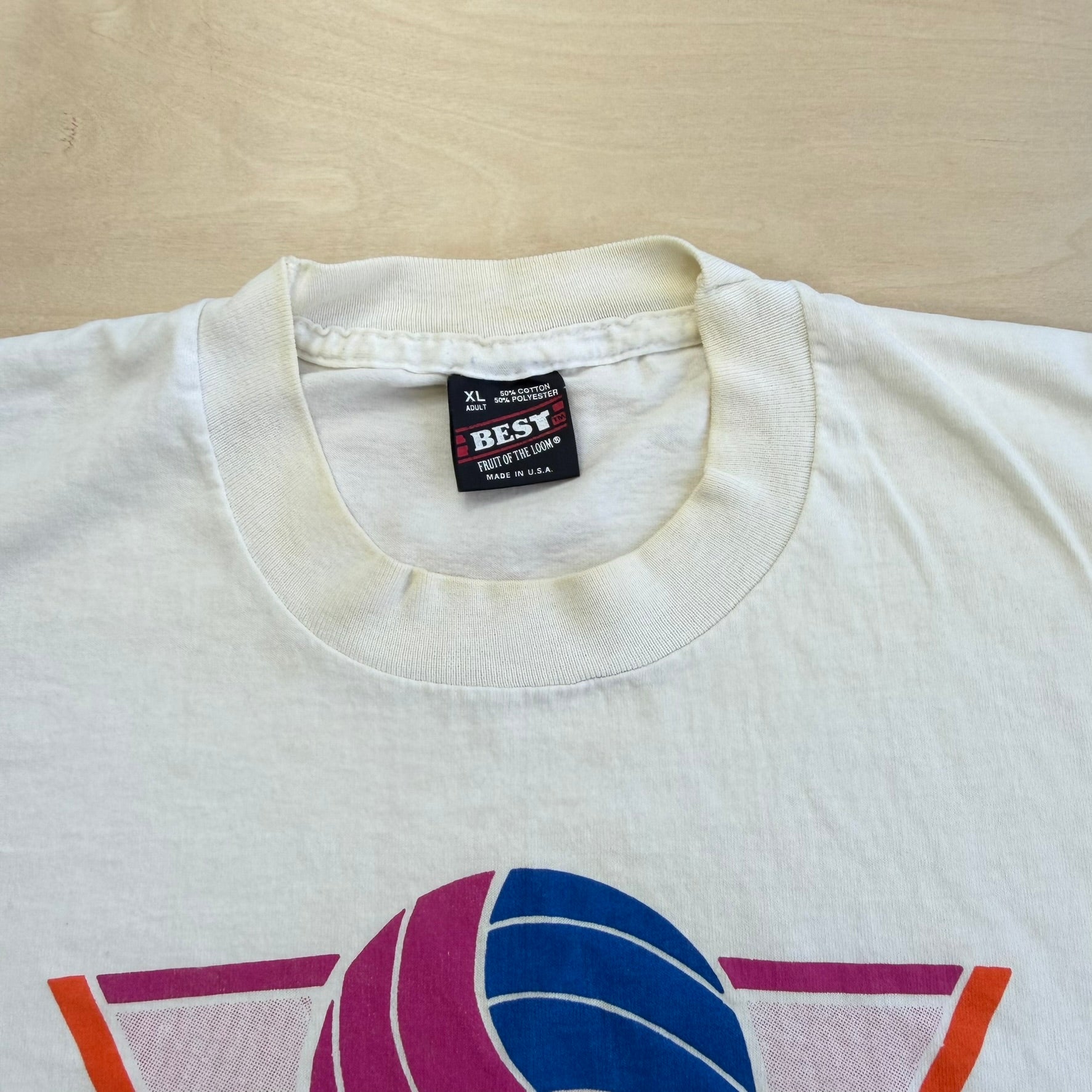 J-  Vintage Kegel Kourts Volleyball New Ulm MN Made In USA Single Stitch Tee - XL