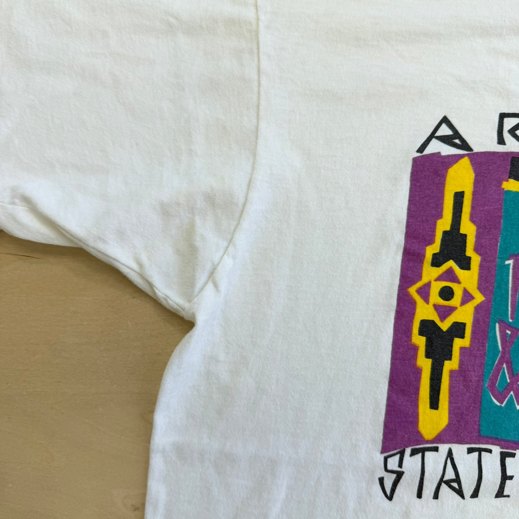 J-  Vintage '92 Arizona Track & Field State Championship Made In USA Single Stitch Tee - XL