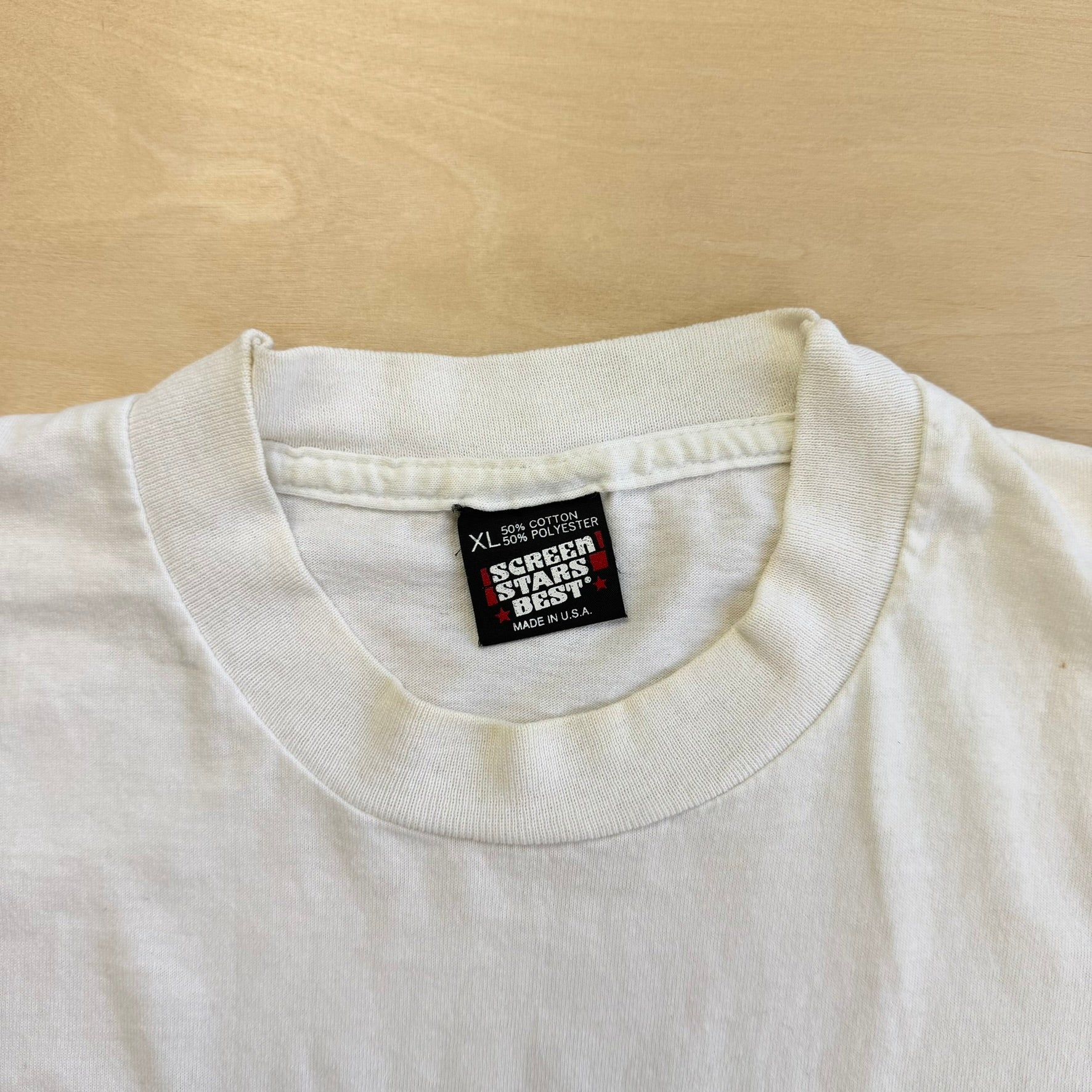 J-  Vintage '91 Arizona Cross Country State Championship Made In USA Single Stitch Tee - L
