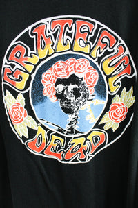 Grateful Dead Roses & Logo Bootleg Tee