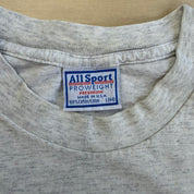 J-  Vintage '95 San Francisco 49ers NFL World 5 Super Bowl Championship Made In USA Single Stitch Tee - L