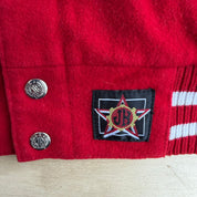 J- Vintage Cincinnati Reds MLB Jeff Hamilton Designs Reversible Bomber Jacket - 2XL