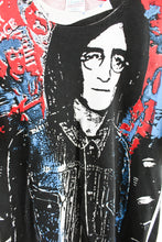Load image into Gallery viewer, John Lennon Peace All Over Print Bootleg Tee
