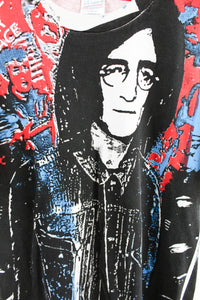 John Lennon Peace All Over Print Bootleg Tee