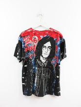 Load image into Gallery viewer, John Lennon Peace All Over Print Bootleg Tee
