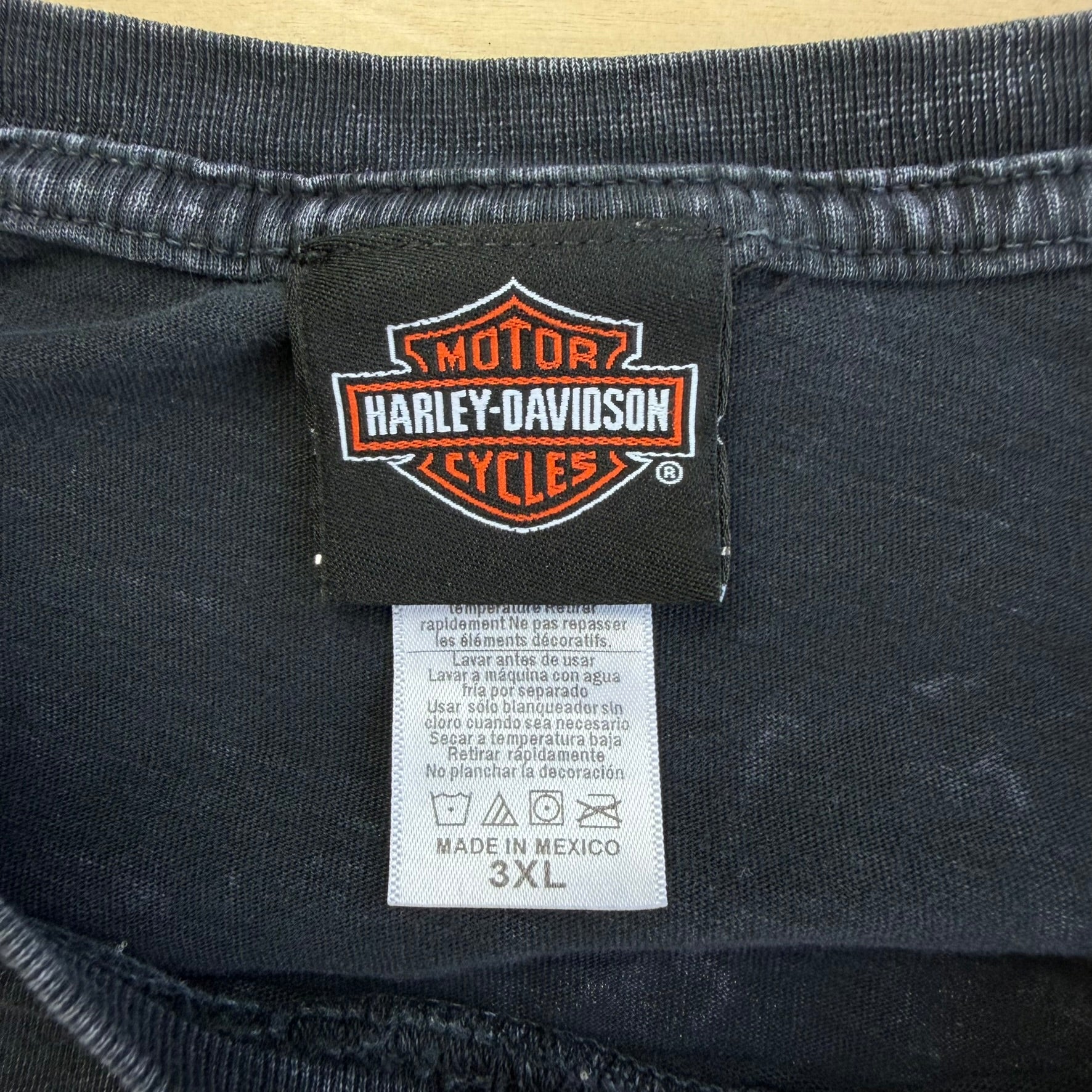 J- '22 Harley Davidson Calgary Alberta Skull Graphic Tee - 3XL
