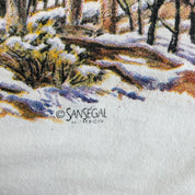 J- Vintage '94 San Segal Yellowstone Wolves In Forest Graphic Tee - 2XL