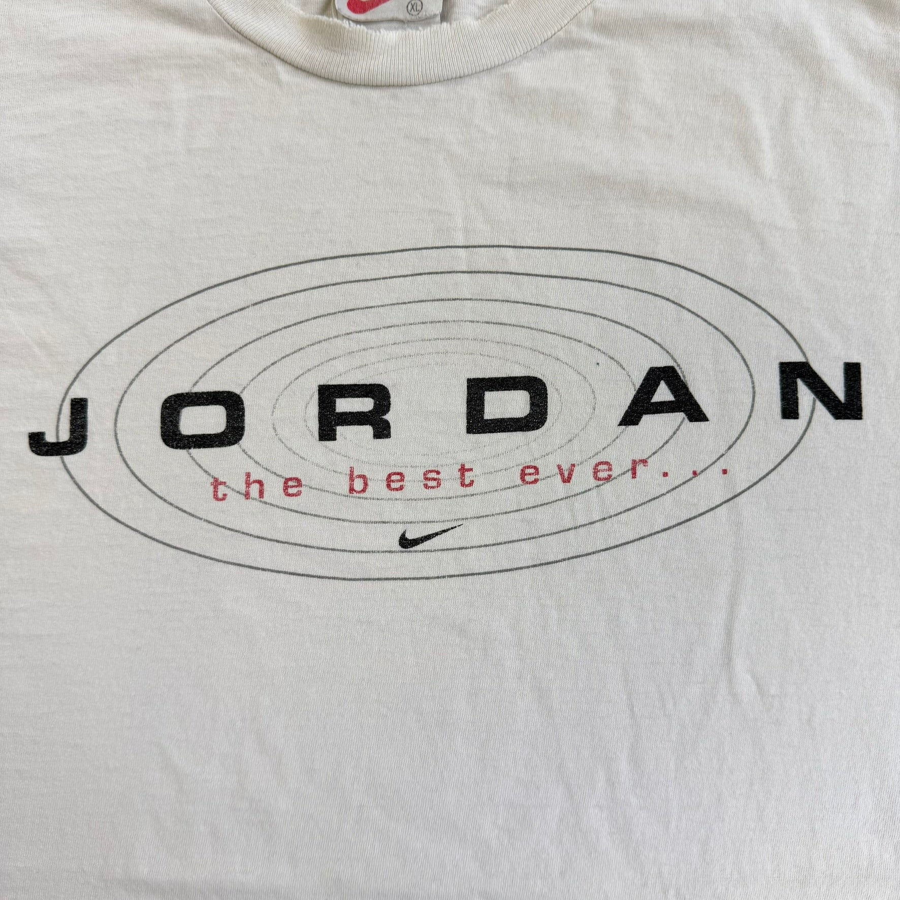 J- Vintage Nike '98 NBA Michael Jordan The Best Ever Graphic Tee - XL