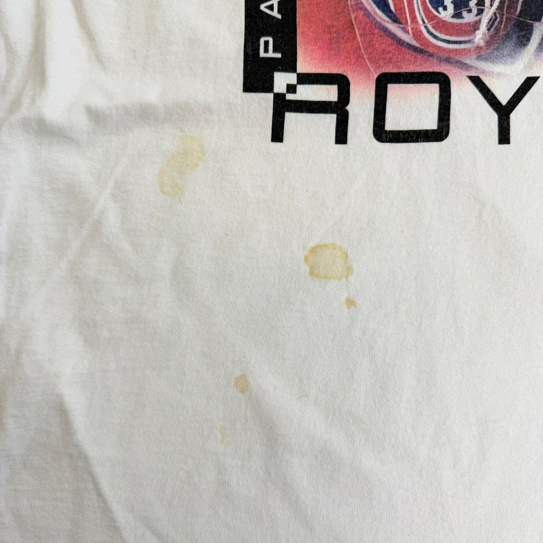 J- Vintage Patrick Roy Foundation Picture Graphic Made In Canada Tee - XL