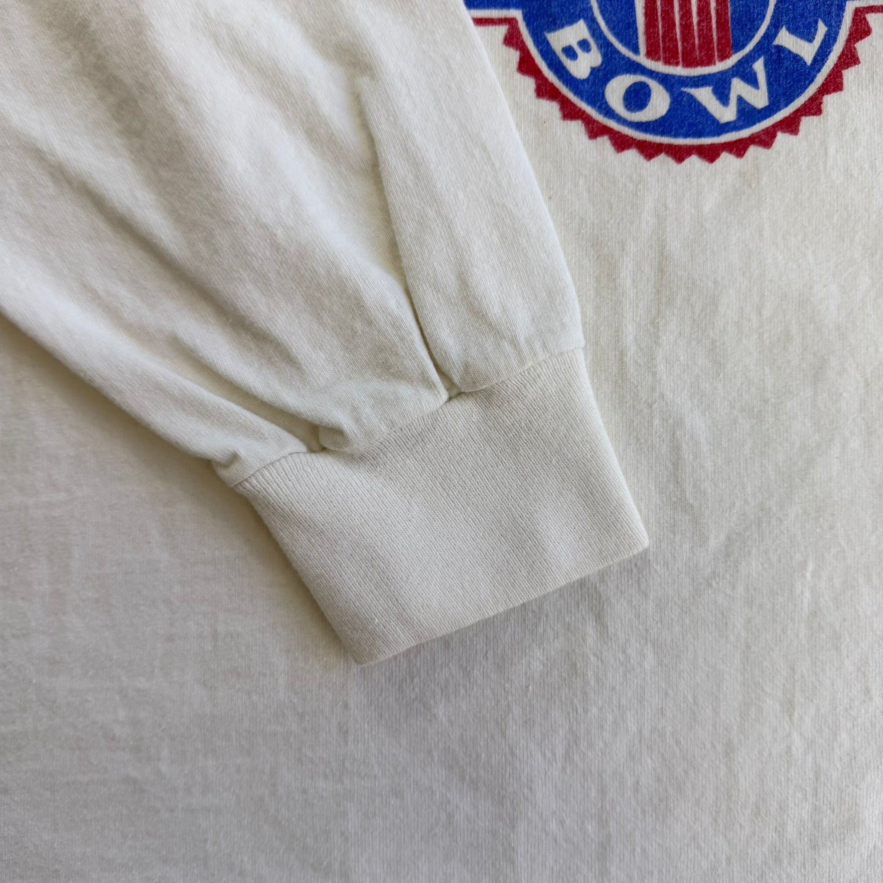 J-  Vintage '92 NFL Superbowl 26 Washington Commanders Vs Buffalo Bills Long Sleeve Tee - XL