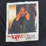 J- Vintage Tupac Trust Nobody Picture Graphic Tee - M