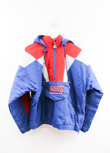Vintage Starter NFL New York Giants Anorak Winter Jacket