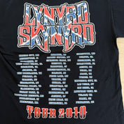 J- Vintage '10 Lynyrd Skynyrd Tour Southern Rocks Finest Picture Tee - L