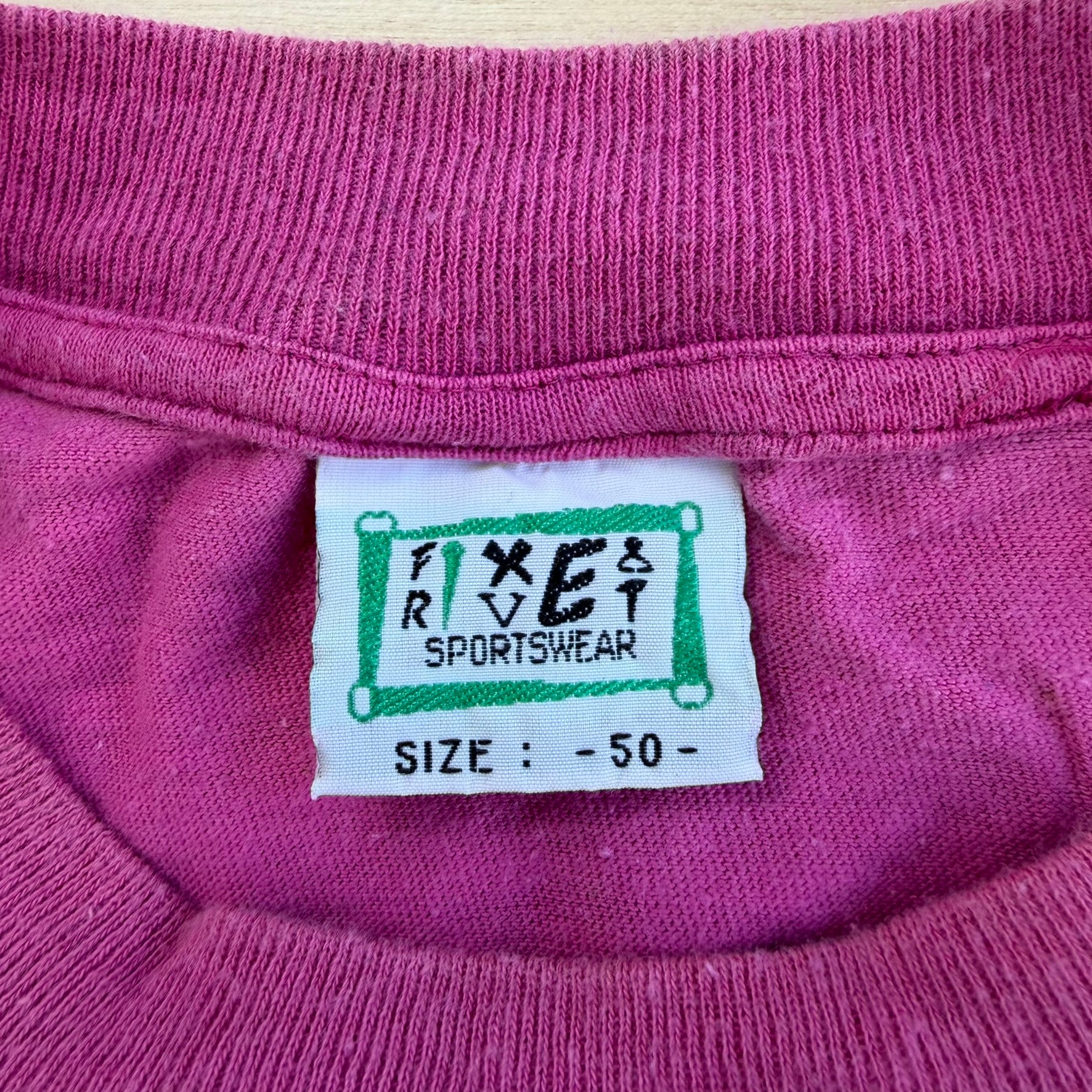J- Vintage Jamaica One Love Graphic Single Stitch Tee - 50 (fits XL)