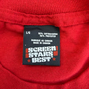 J- Vintage '90 Balfour's 60th Comin' Home In Text Graphic Single Stitch Tee - L