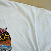 J- Vintage '94 Steppin' Back Nostalgia Style Car Graphic Single Stitch Tee - L