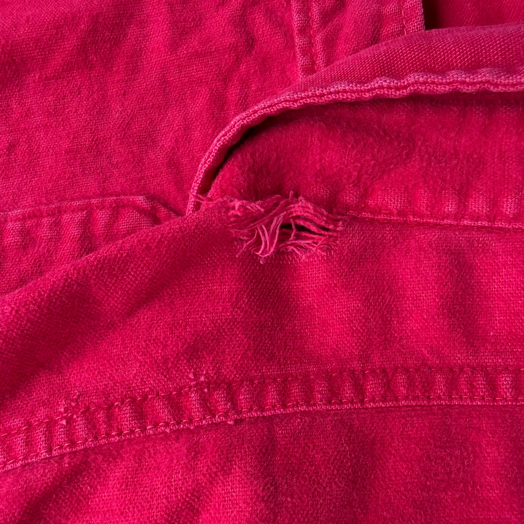 J- Vintage Woolrich Chamois Cloth Red Button Down Shirt - L