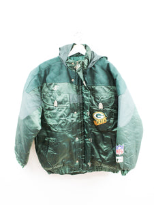 Vintage Logo Athletic NFL Green Bay Packers Winter Jacket