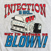J- Vintage '96 Horsepower Is Like Sex Text Made In USA Single Stitch Tee - 2XL