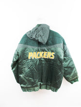 Load image into Gallery viewer, Vintage Logo Athletic NFL Green Bay Packers Winter Jacket
