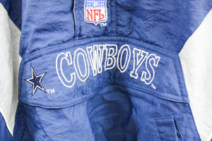 Vintage Starter NFL Dallas Cowboys Anorak Winter Jacket