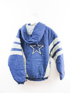 Vintage Starter NFL Dallas Cowboys Anorak Winter Jacket