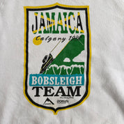 J- Vintage '88 Jamaica Bobsleigh Team Calgary Winter Olympic Made In USA Crewneck - L